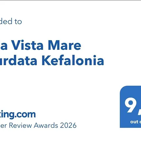 Vista Mare Lourdata Kefalonia Villa Lurdáta